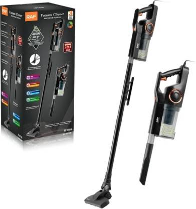 RAF High Quality 2 in 1 Electric Vacuum Cleaner 400w with Handheld Portable for Hard Floors Sofa Han