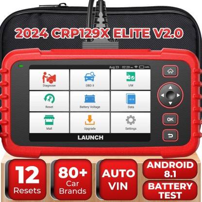 Launch CRP129X V2.0 Diagnostic Scan Tool + DC Test Pen Vehicle