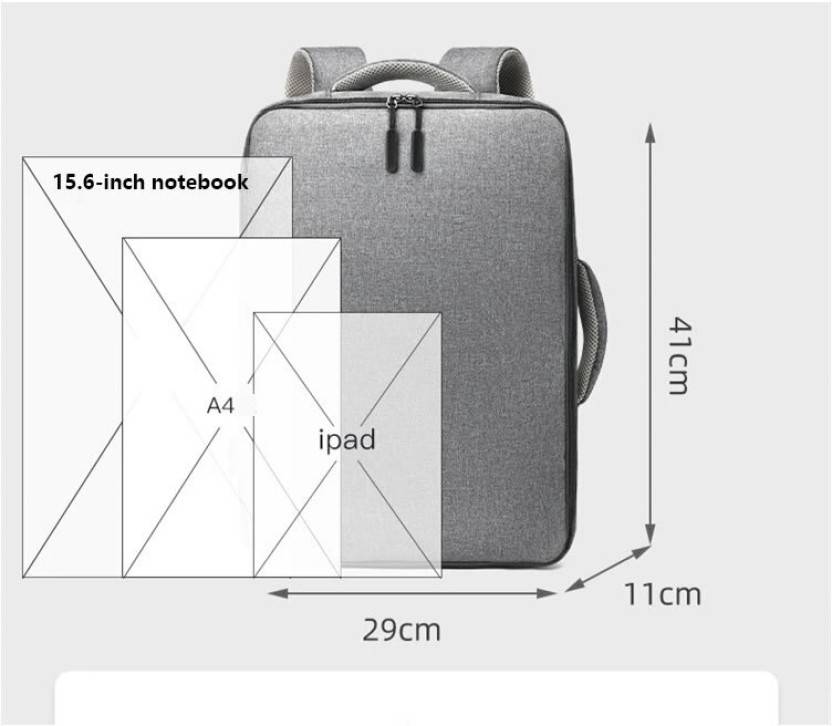 USB Charging Port Laptop Backpack |  15.6' Laptop Size