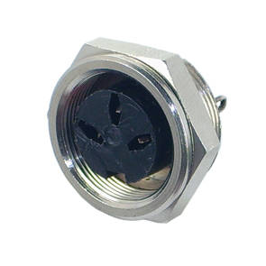 SOCKET DIN 3W P/M R/P THREADED  005593-000
