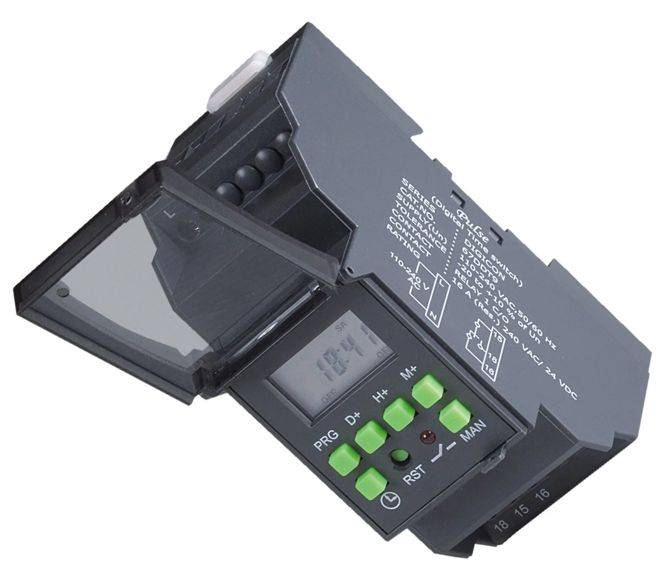DIGITAL TIME SWITCH SPDT 1S DIN MOUNT 67DDT9