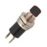 PUSH BUTTON RND N.C 1A   BLK-T  181278