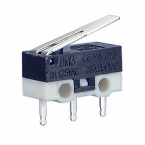 MICRO SWITCH SUBMINIATURE SPDT LEVER=14 PCB  B1752 (1A)