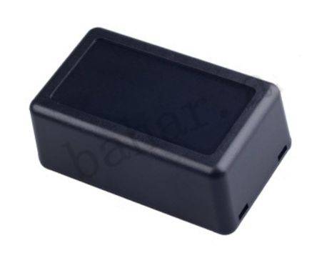 PLASTIC ENCLOSURE ABS BLACK 62x37x25  BMD60014-A2 / 181308