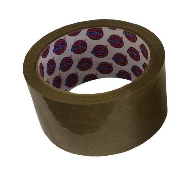 BROWN BUFF TAPE 48mm WIDE - 45M ROLLS   TAPE-BR-48MM