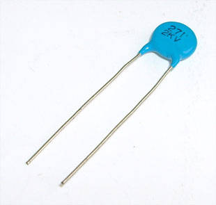 CAP CER DISK 270pF 2000V 7  YL-270PF-K 2KV
