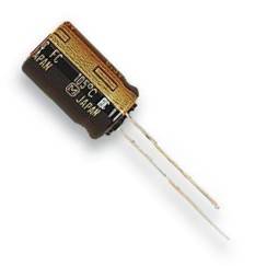 CAPACITOR ELEC RAD 330uF 16V ST  E.CAP 330uF 16V