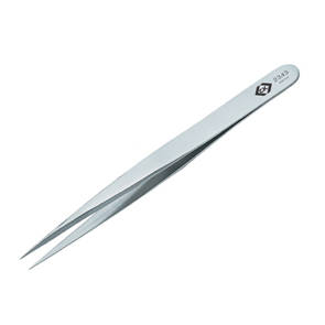 TWEEZER 140mm STRAIGHT STAINLESS STEEL  TS-11 / 211147