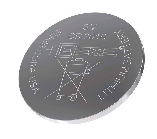 BAT COIN LIT 3V   75mA CR2016  CR2016