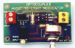 KIT AUDIO TO LIGHT MODULATOR  DIY-K012 *D*