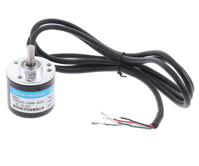 ROTARY SHAFT ENCODER 400P/R 7-24V NPN 38mm 6mm OPEN END B38S-6G5-24F-400B-2M