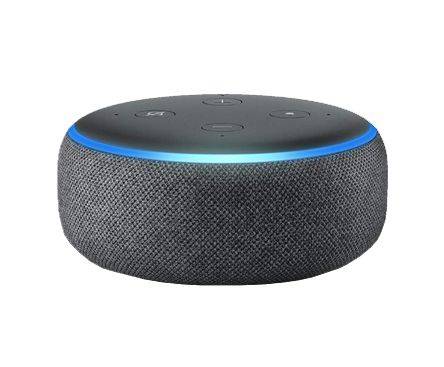 ECHO DOT 3RD GEN SPEAKER ALEXA CHARCOAL  ECHO DOT 3RD GEN