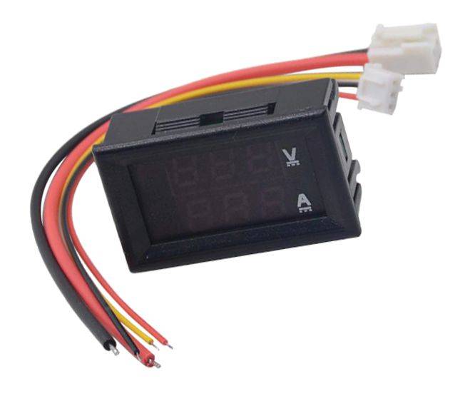 PANEL MOUNT DIGITAL VOLT/AMP METER 100V/10A  HMD-IV100