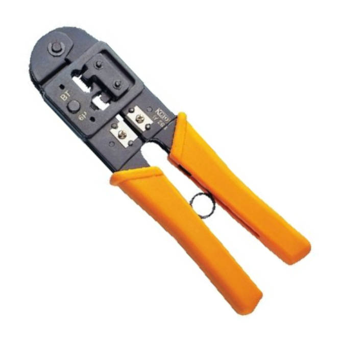 RJ12/RJ11 6P6C/6P4C DUAL BLADE MODULAR CRIMPING TOOL HY-26B