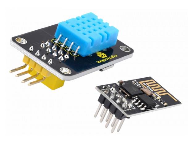 ESP-01 DHT11 TEMPERATURE + HUMIDTY MODULE KS0409
