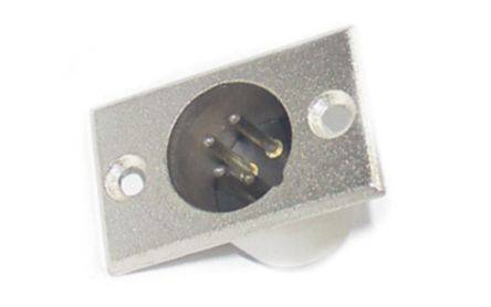 PLUG P/MNT 4-PIN XLR M5910B