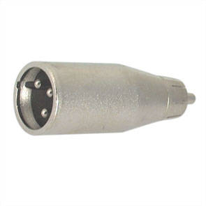 ADAP RCA PLUG-XLR PLUG 3-PIN M59212