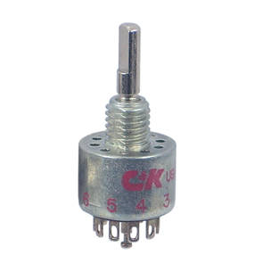 ROTARY SWITCH 1POLE 4 POSITION SOL  MA04L1NZQD