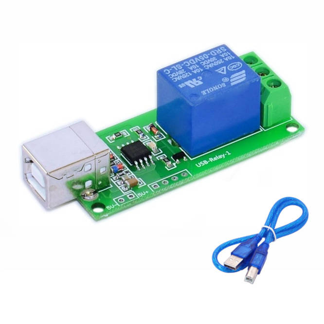 1-CH RELAY 5V-COIL USB CONTROL MD0162-5VDC
