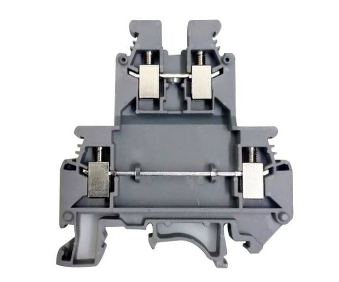 DUAL HEIGHT TERMINAL BLOCK DIN-RAIL 20A PCKK2.5-01P-11-50A(H)