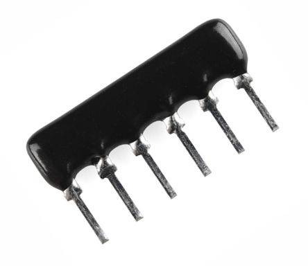 NETWORK RESISTOR SIL 06-PIN 5-RES 10K HRA-A06-103-JP