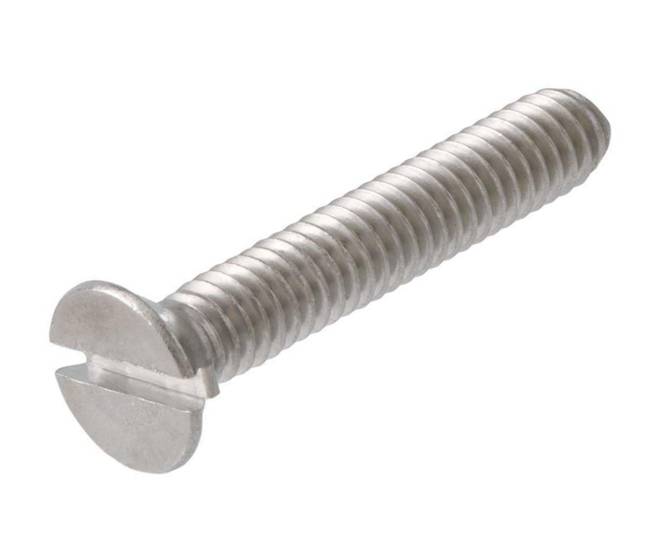SCREW COUNTER-SINK SLOTTED HEAD PLATED M3x15 MS-PL-M3-CS-FSH-15