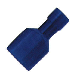 TERMINAL FULL-INS BL 6.3mm MALE 1.5-2.5mm2  SG57742 *A*