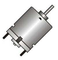 DC BRUSH MOTOR 12VDC  0A4  6K RPM  RC-365SM-16115-51  / 200474