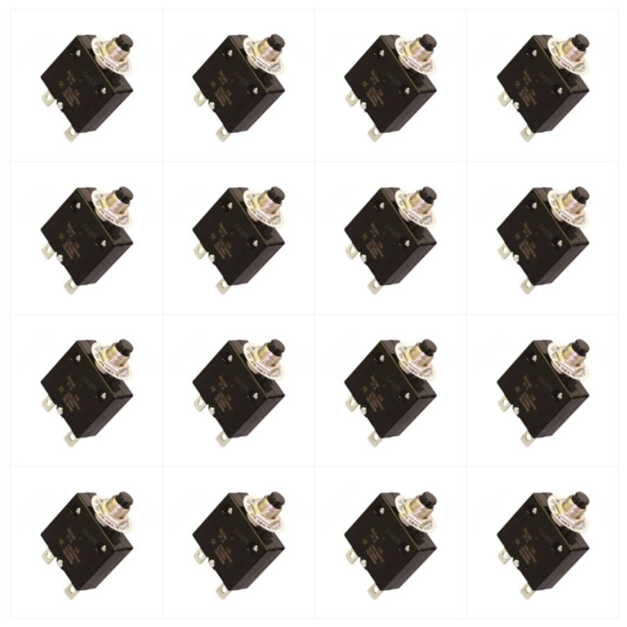CIRCUIT BREAKER P/MNT 250VAC 10A M11 ROUND NUT - 50/BAG ST-2-10A