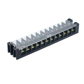 CONNECTOR BLOCK 12W P/MNT COVE  TB115