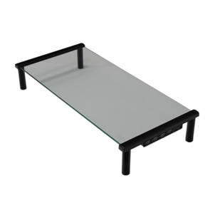 MONITOR STAND / TABLE GLASS TYPE - USED   TBA