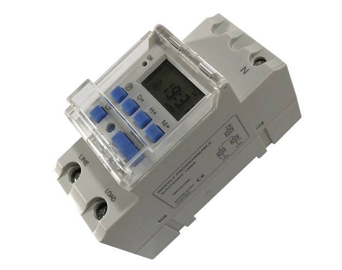 DIGITAL WEEKLY PROGRAMMABLE TIMER 20A  THC30A