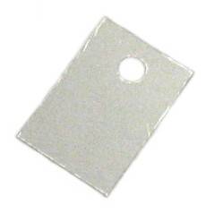 FLAT MICA WASHER CLEAR TO220 13x18mm 170638 *DBK*