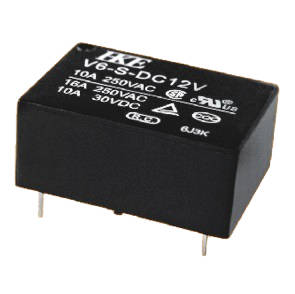 RELAY SPST 16A 12VDC RECT 4PCB  V6-S-DC12V