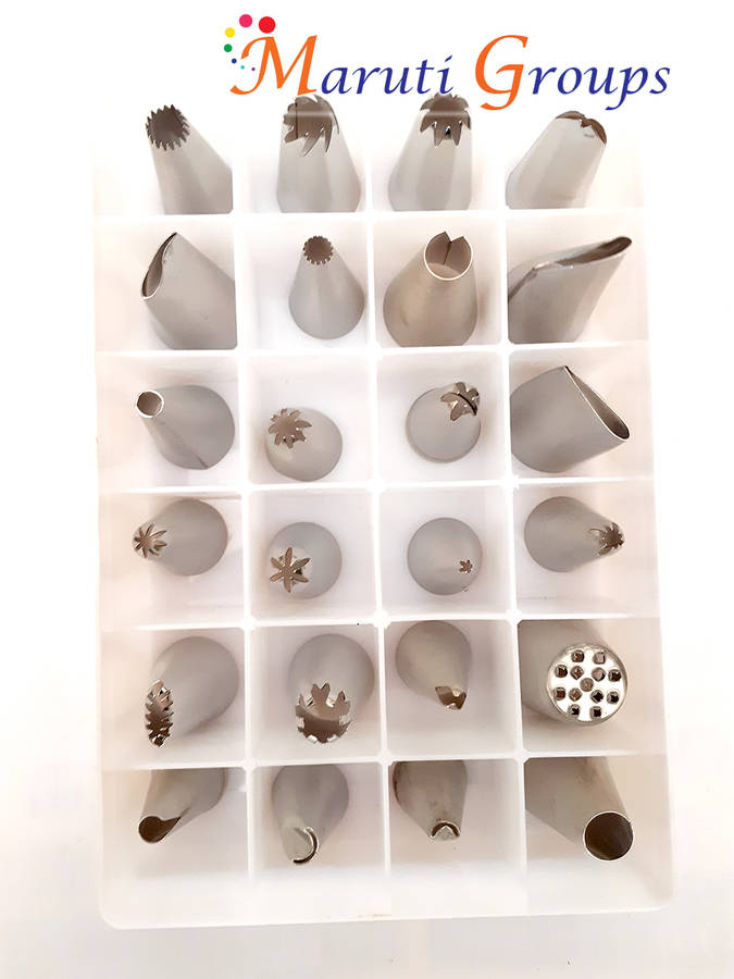 24pc Stainless steel Nozzle Set