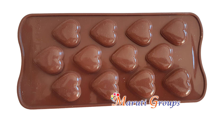 Heart Chocolate Silicone Mold