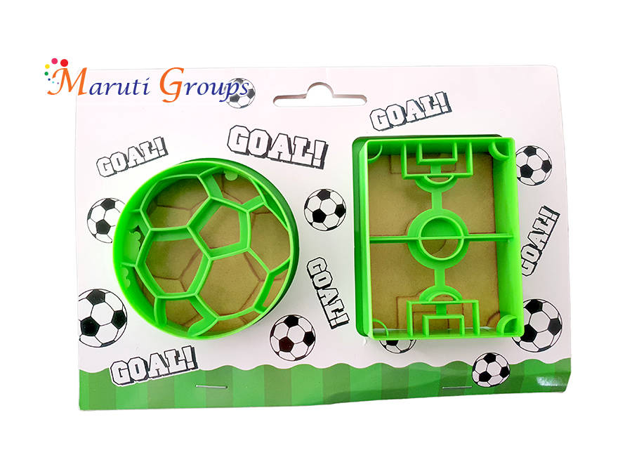 Soccer Ball & Soccer Field (Football) Cookie Cutter