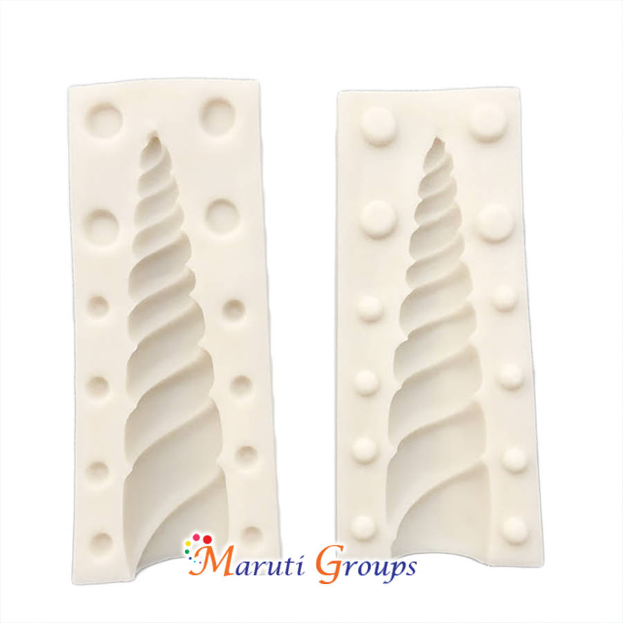 3D Unicorn Horn Silicone Mould