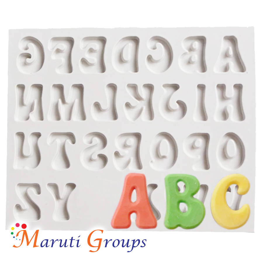 ABC/ Alphabet Silicone Mould