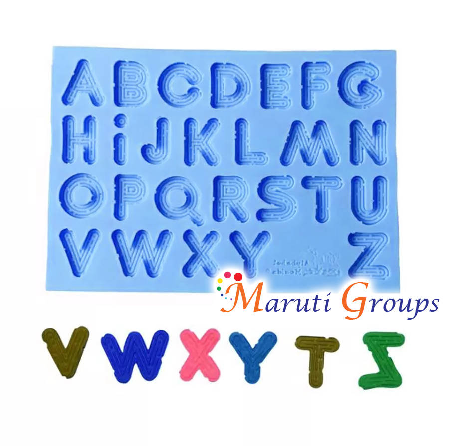 ABC/ Alphabet Silicone Mould