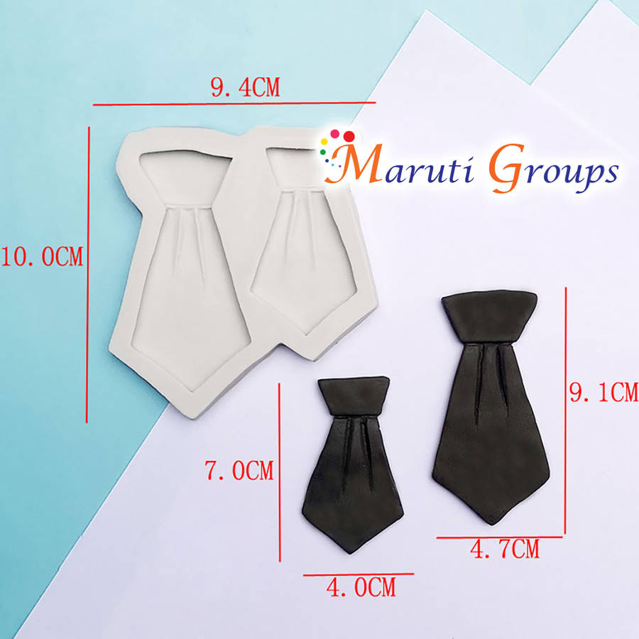 Gentleman Dress Up - Tie Silicone Mould