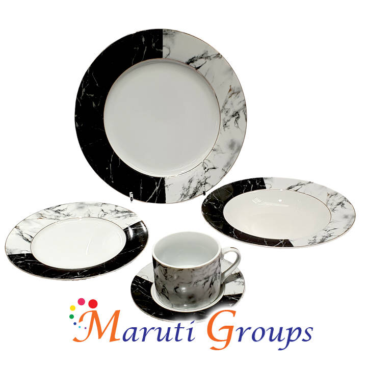 47 PIECE DINNER SET - 15kg