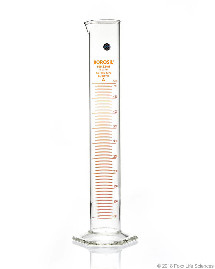 Measuring Cylinders Glass 500ml