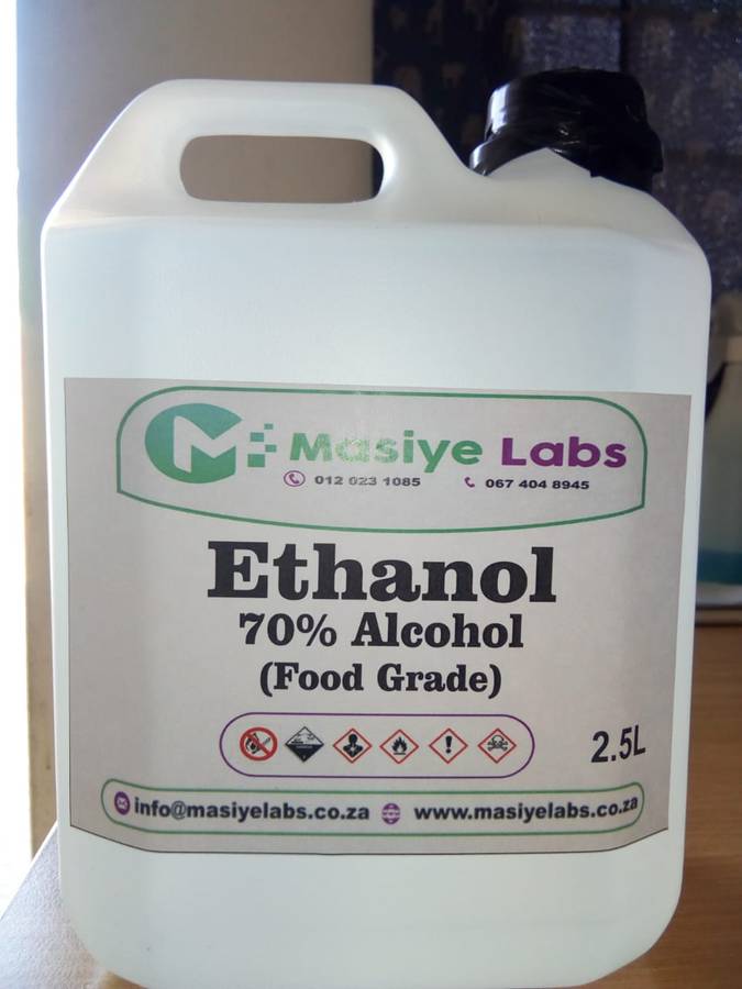 Ethanol Alcohol Food Grade 70%  2.5L