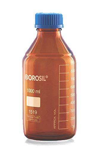 Reagent Bottles, Amber Glass. - 1000ml