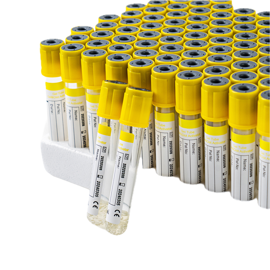Vacucare Yellow Top Tubes 8.5ml
