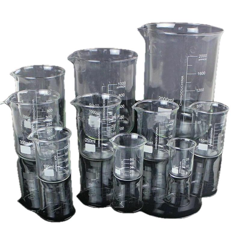 Glass Beakers Low Form