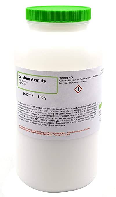 Calcium Acetate AR 500g