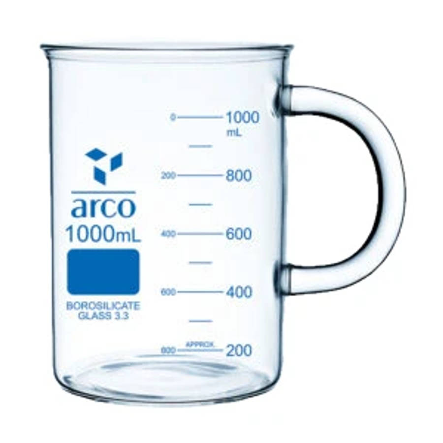 Glass Beakers With Handles