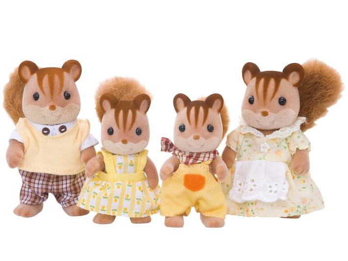 Walnut Squirrel Family